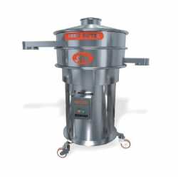Vibrating sieving machine diameter 700 mm - GMP standards compliant - New cosmetic and pharmaceutical industrial equipment