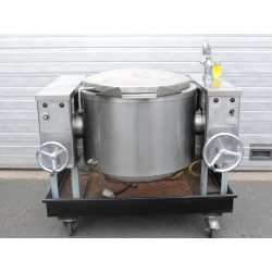 4048 - Double jacket tilting 100L stainless steel melting tank