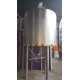 Used stainless double jacket tank 200L second-hand cosmetic and pharmaceutical industrial equipment front view