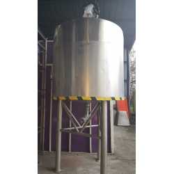 4148 - Pages stainless steel 2000L double jacket tank