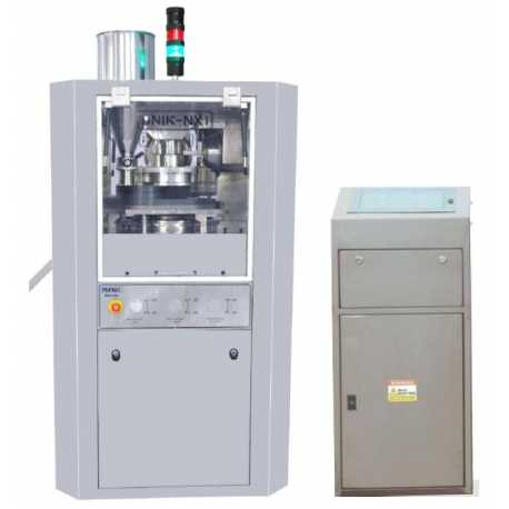 Rotary tablet press machine with D punches - New cosmetic and pharmaceutical industrial equipment