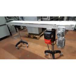 1538 - Equimat customizable stainless steel conveyor