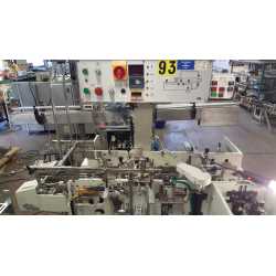 Etuyeuse automatique horizontale Marchesini BA 100 - Matériel industriel cosmétique pharmaceutique d'occasion - dessus